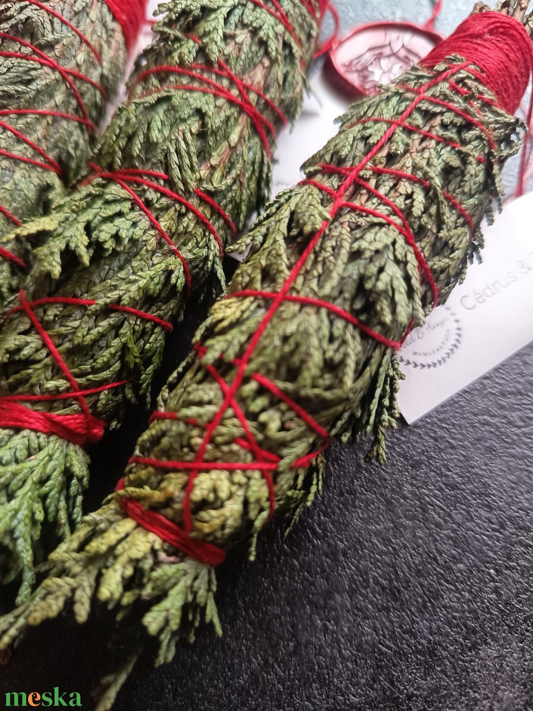 Cédrus - Thuja füstölő  - élelmiszer - fűszer - Meska.hu