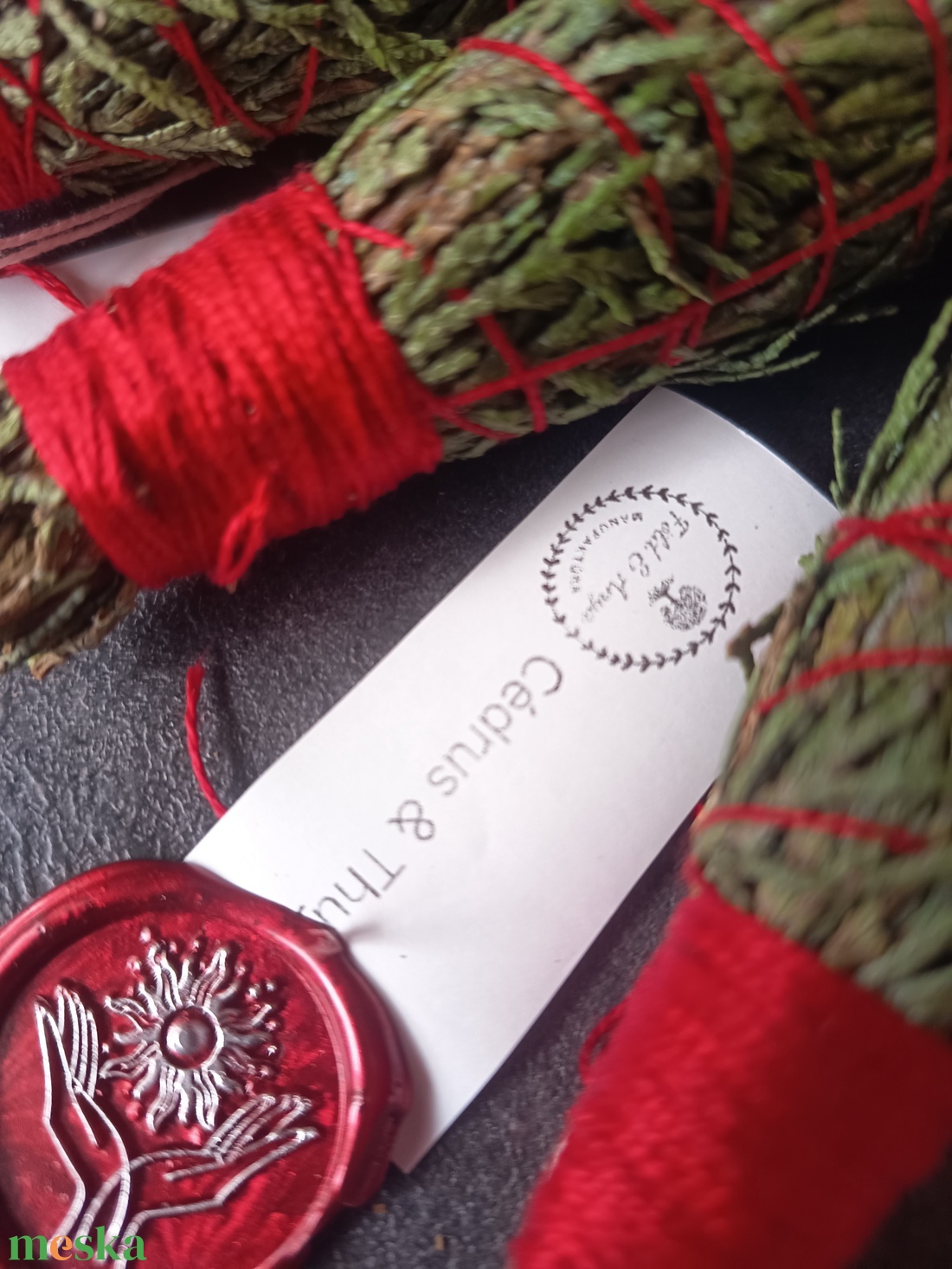 Cédrus - Thuja füstölő  - élelmiszer - fűszer - Meska.hu