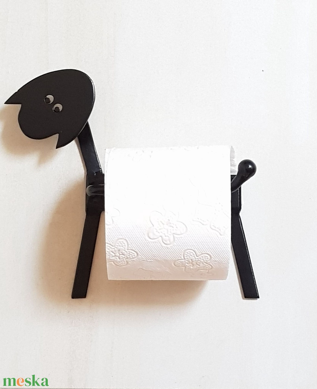 Bárány wc papírtartó egyeske - otthon & életmód - fürdőszoba - fürdőszobai tároló - Meska.hu