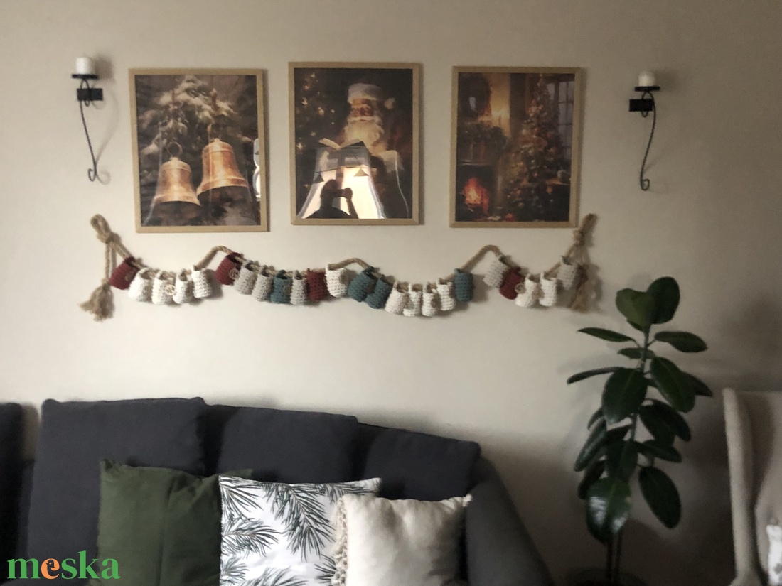 Adventi naptár - karácsony - adventi díszek - adventi naptár - Meska.hu