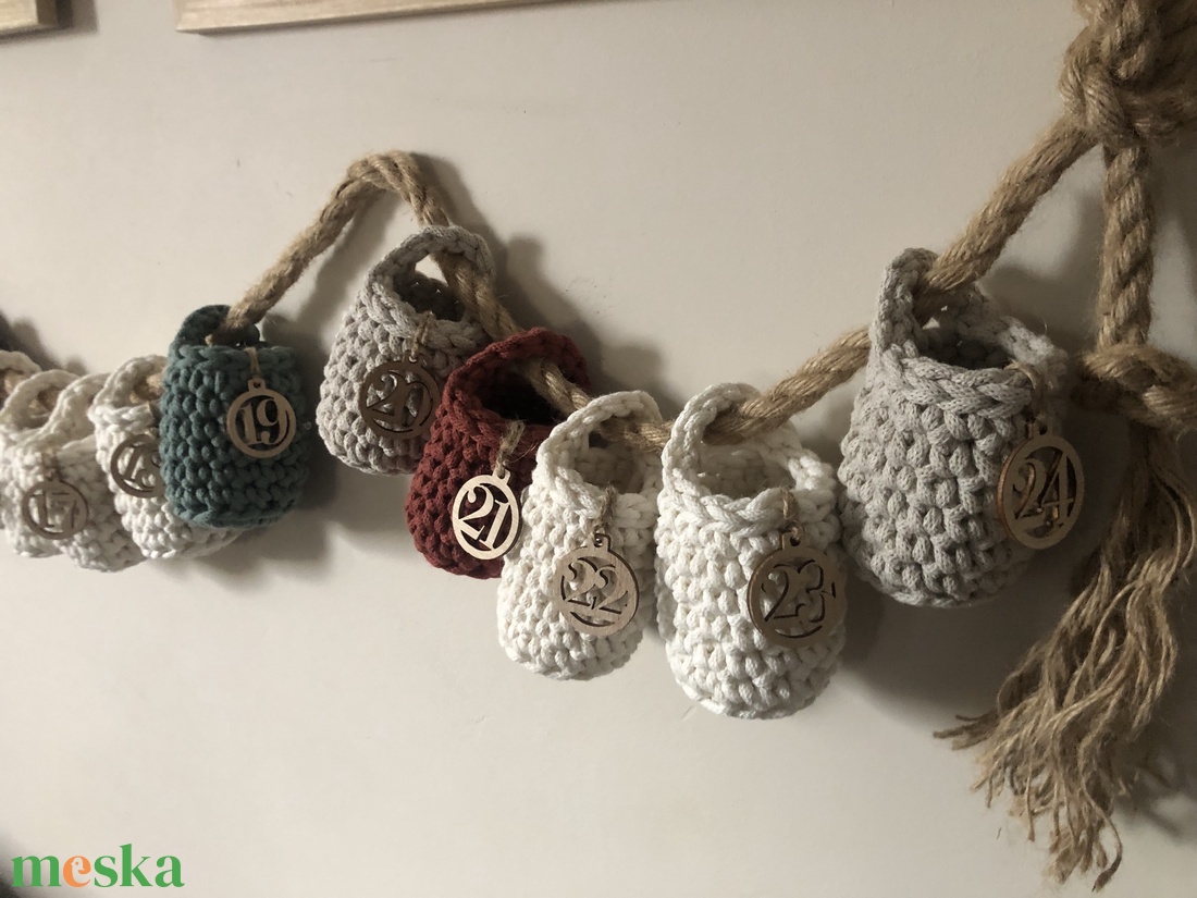 Adventi naptár - karácsony - adventi díszek - adventi naptár - Meska.hu