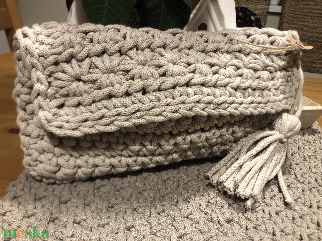 Horgolt kézit�ska - táska & tok - kézitáska & válltáska - kézitáska - Meska.hu