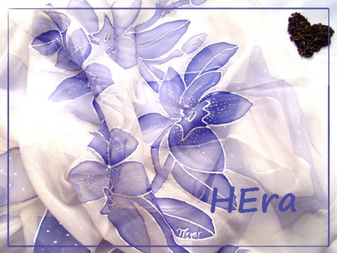 Levendula színben pompázó orchideák -  - Meska.hu