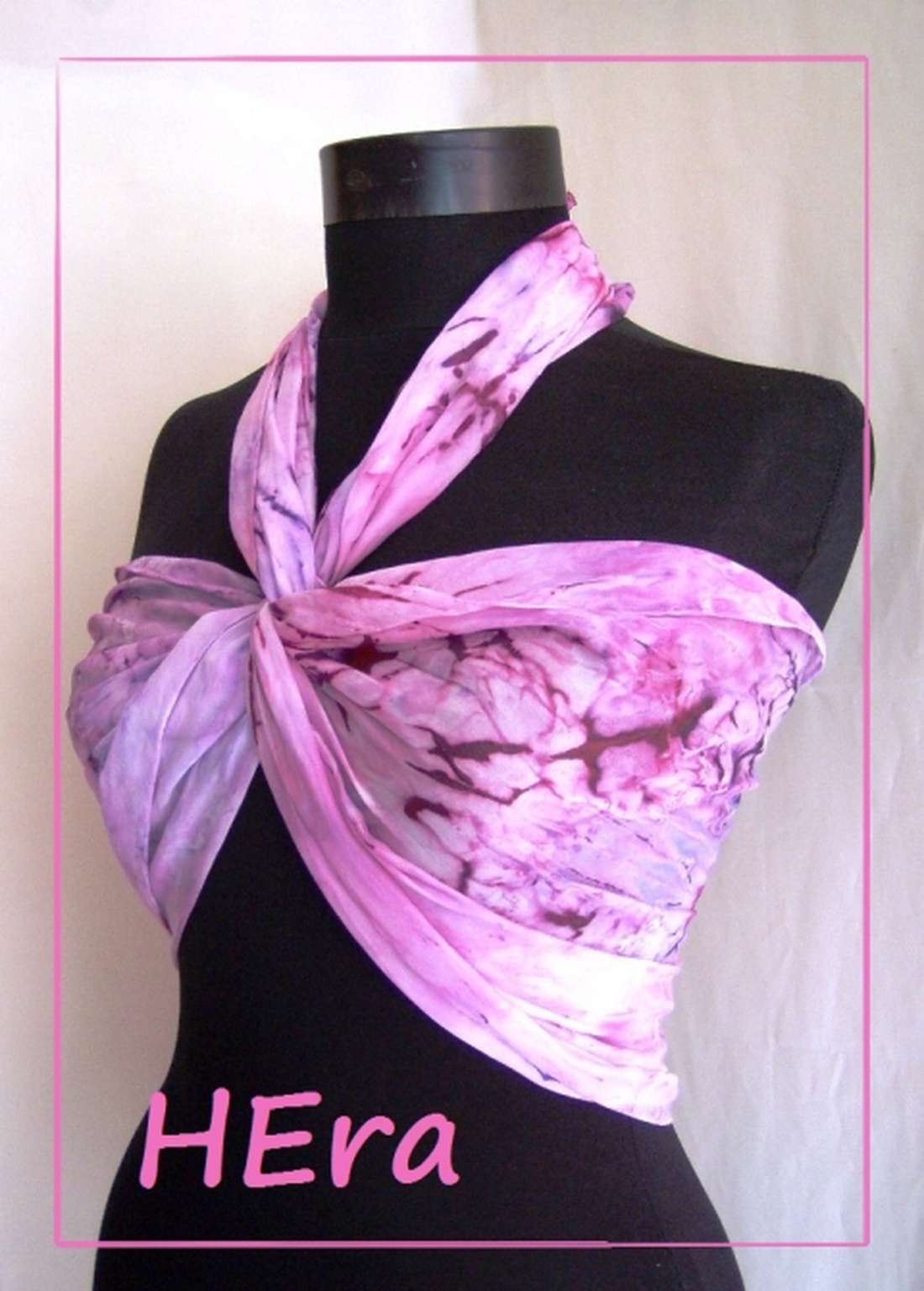 Áfonya hernyóselyem stóla -  - Meska.hu