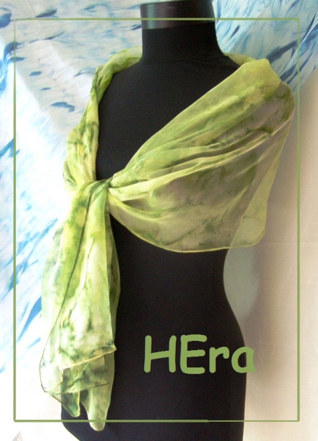 Moha hernyóselyem stóla -  - Meska.hu