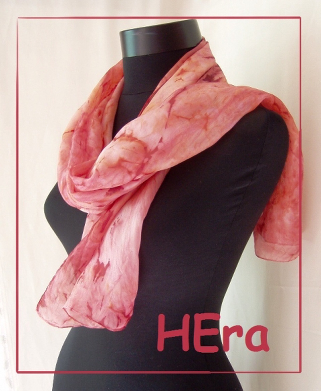 Vadnarancs hernyóselyem sál -  - Meska.hu