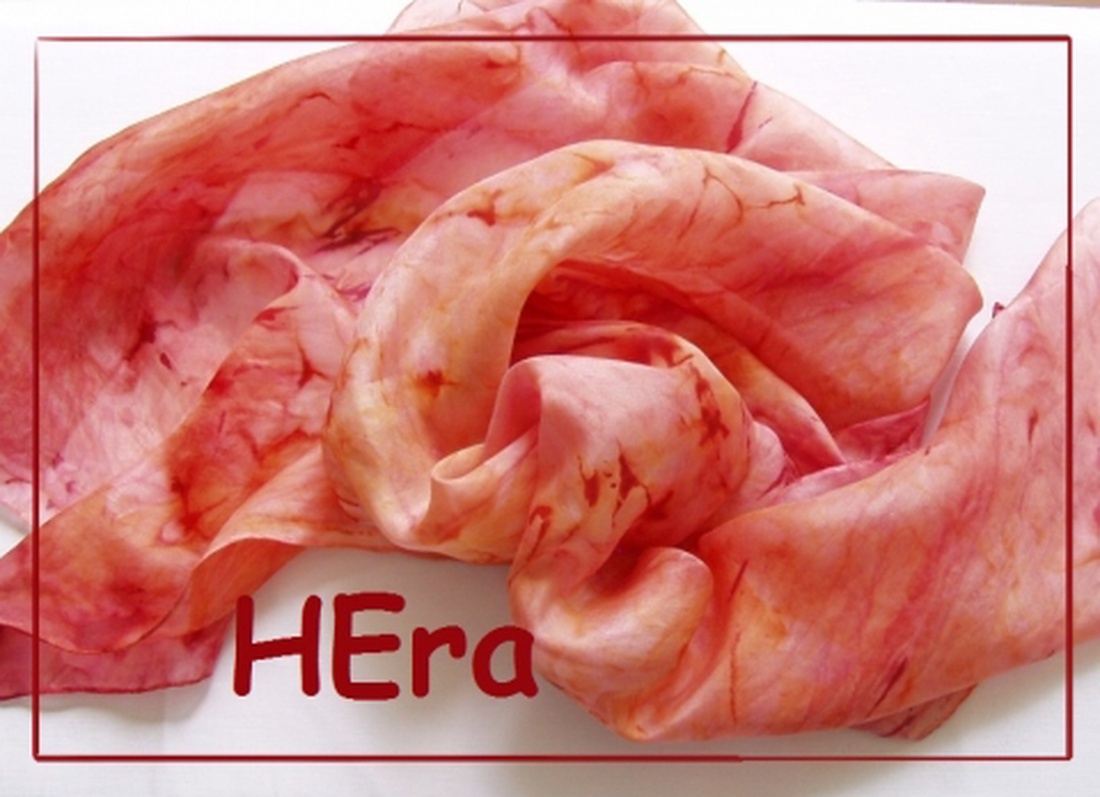 Vadnarancs hernyóselyem sál -  - Meska.hu