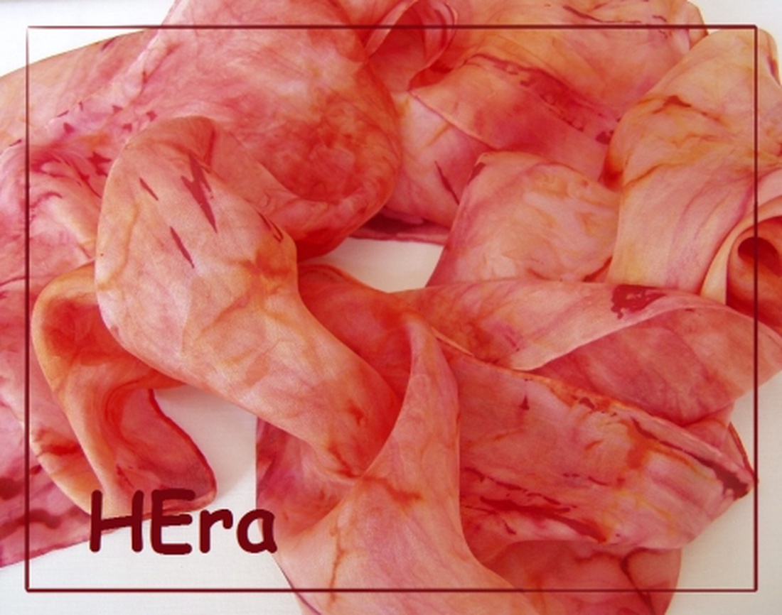 Vadnarancs hernyóselyem sál -  - Meska.hu