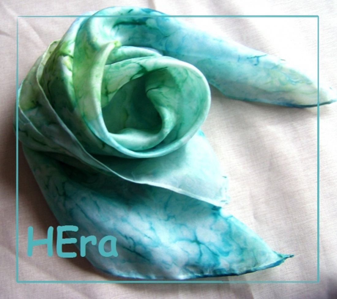 Karib hernyóselyem kendő -  - Meska.hu