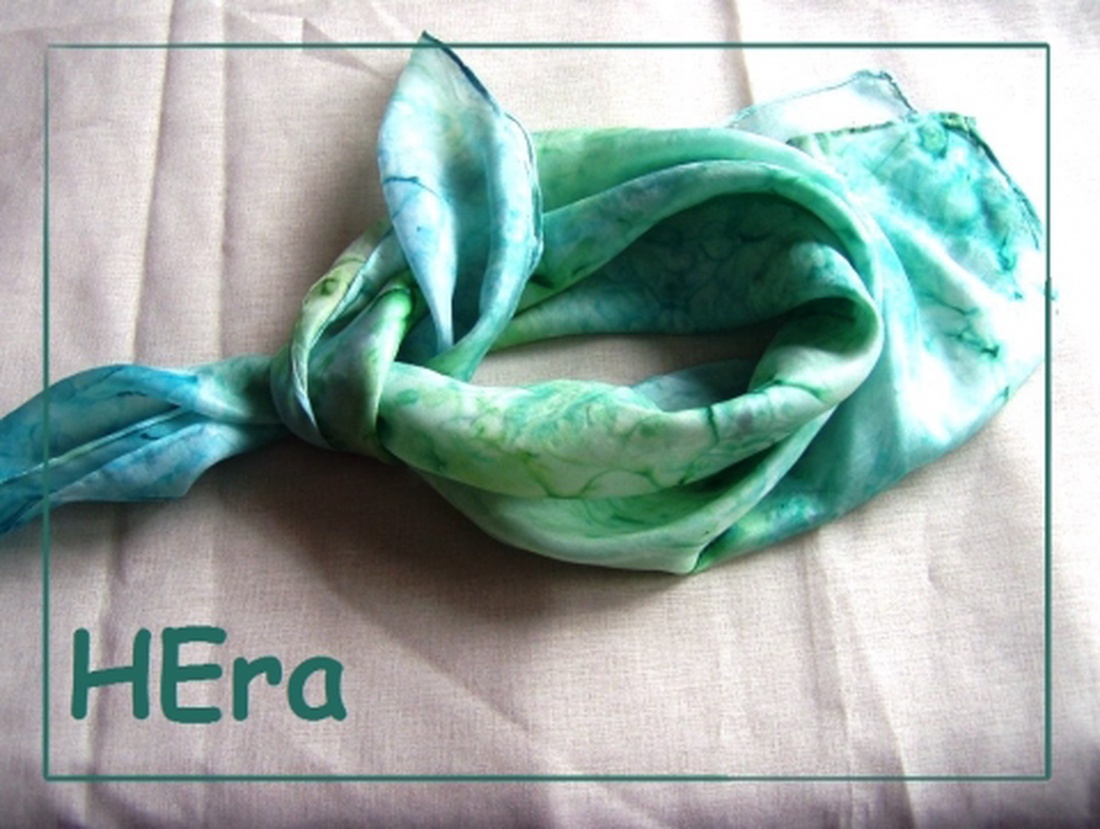 Karib hernyóselyem kendő -  - Meska.hu