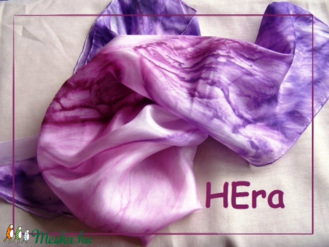 LEFOGLALVA Álom hernyóselyem kendő -  - Meska.hu