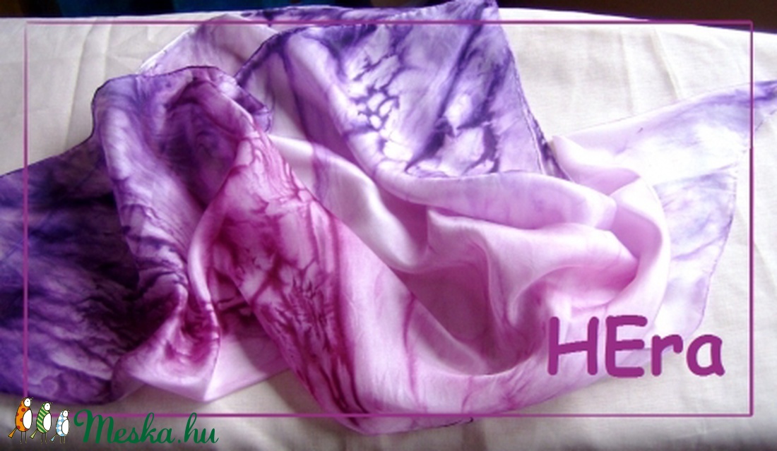 LEFOGLALVA Álom hernyóselyem kendő -  - Meska.hu