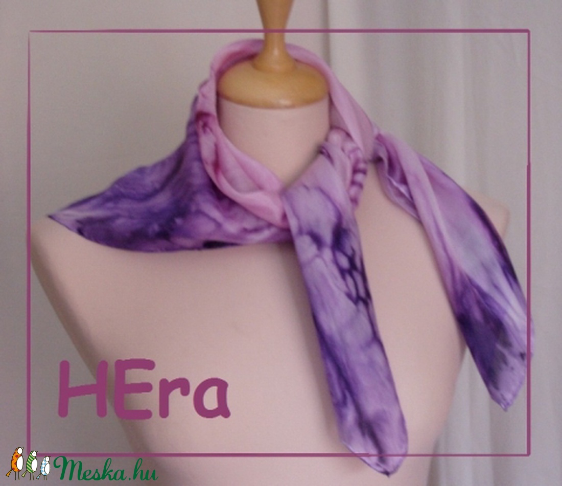 LEFOGLALVA Álom hernyóselyem kendő -  - Meska.hu