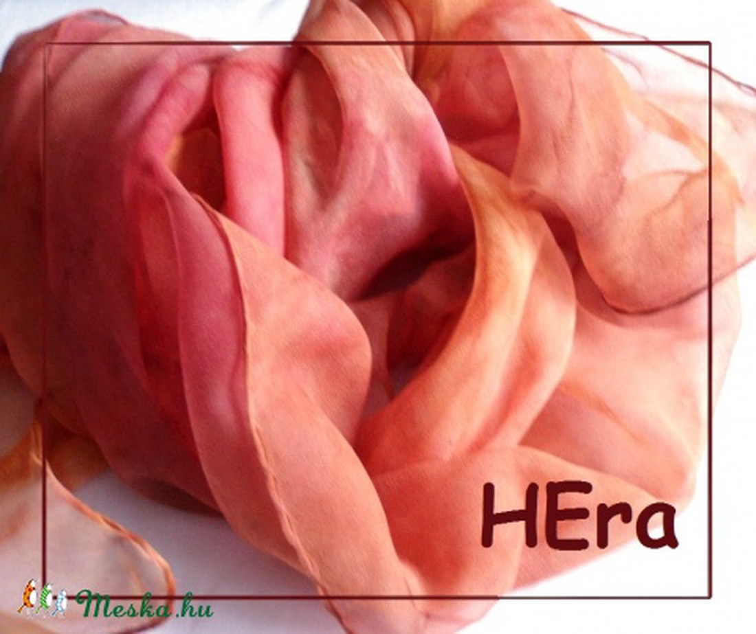 Hagymácska hernyóselyem kendő -  - Meska.hu