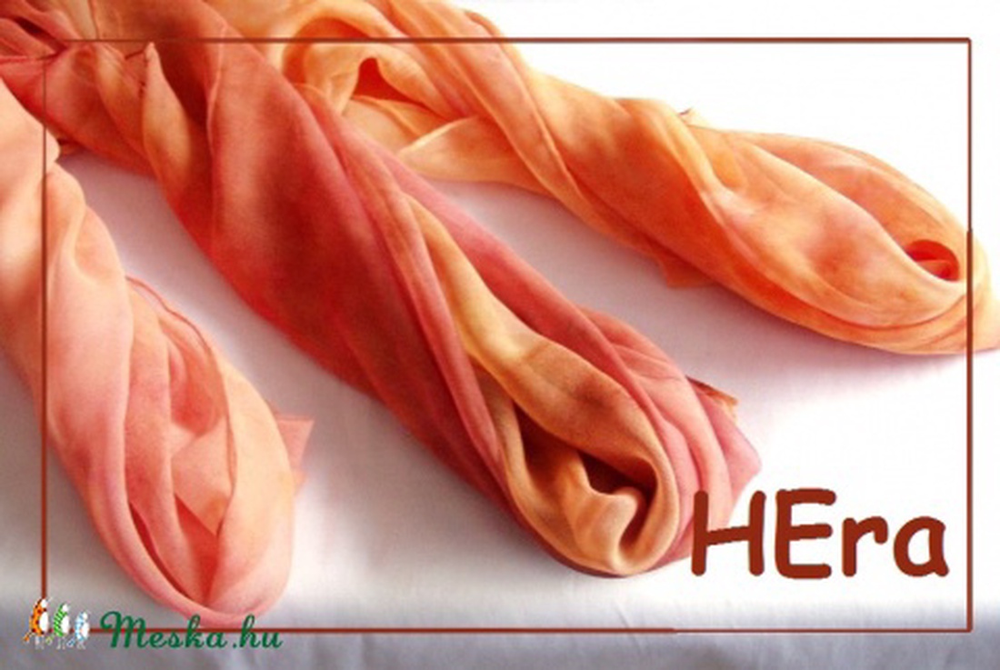 Hagymácska hernyóselyem kendő -  - Meska.hu