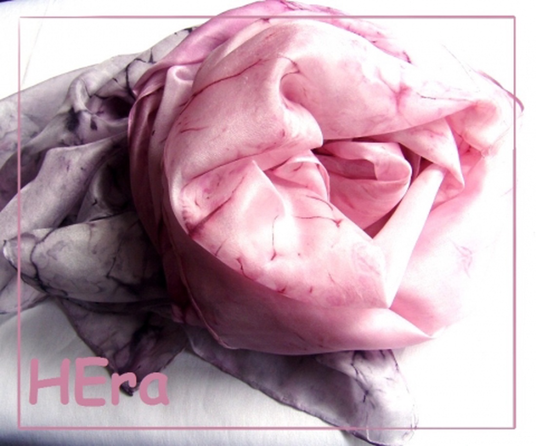 Pasztell grafittal hernyóselyem stóla -  - Meska.hu