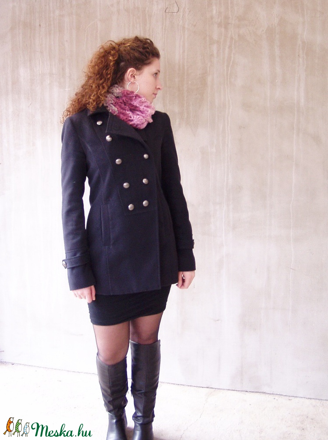 Színátmenetes ombre horgolt csipke möbiusz stóla kepp -  - Meska.hu