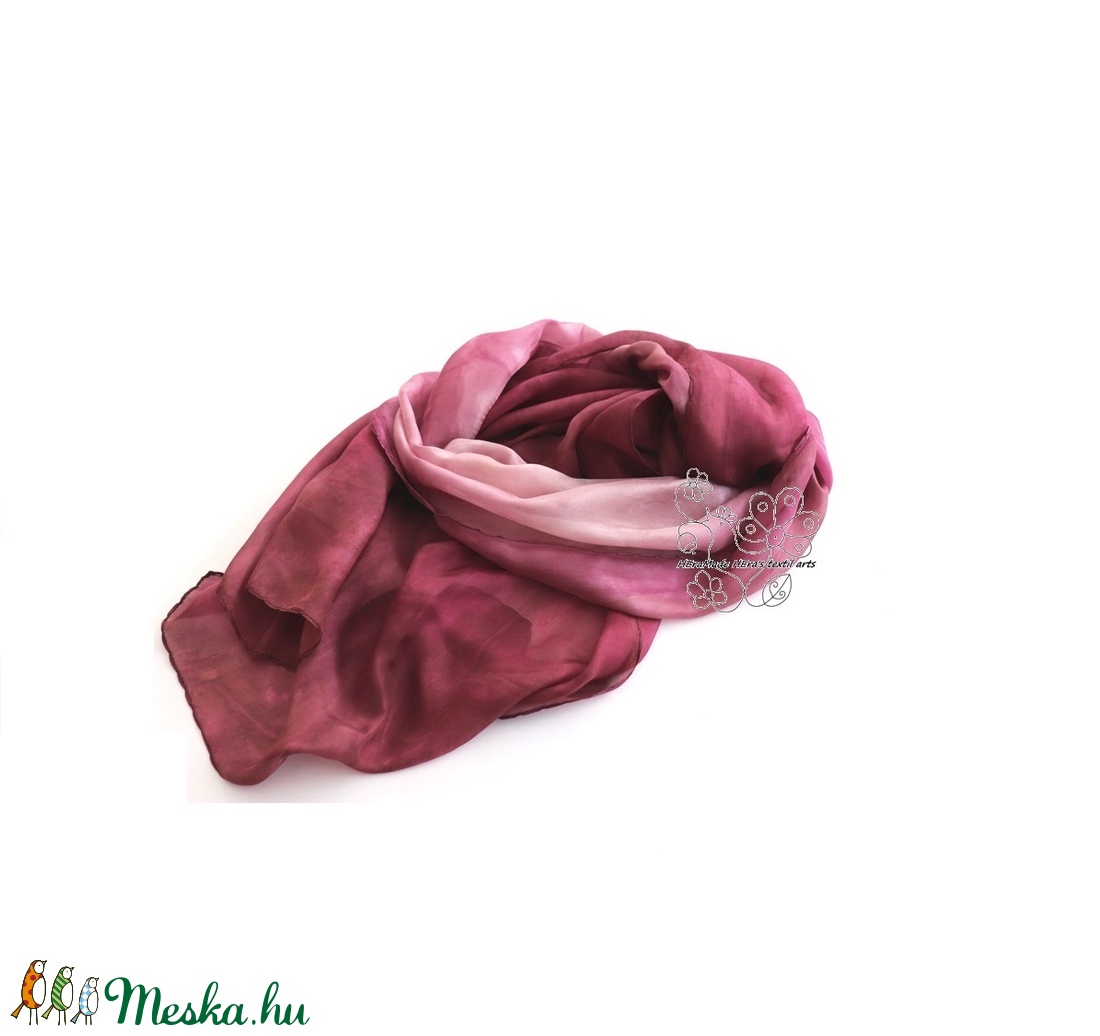 Bordó ombre elegáns hernyóselyem stóla - ruha & divat - sál, sapka, kendő - stóla - Meska.hu Bordó ombre elegáns hernyóselyem stóla - ruha & divat - sál, sapka, kendő - stóla - Meska.hu
