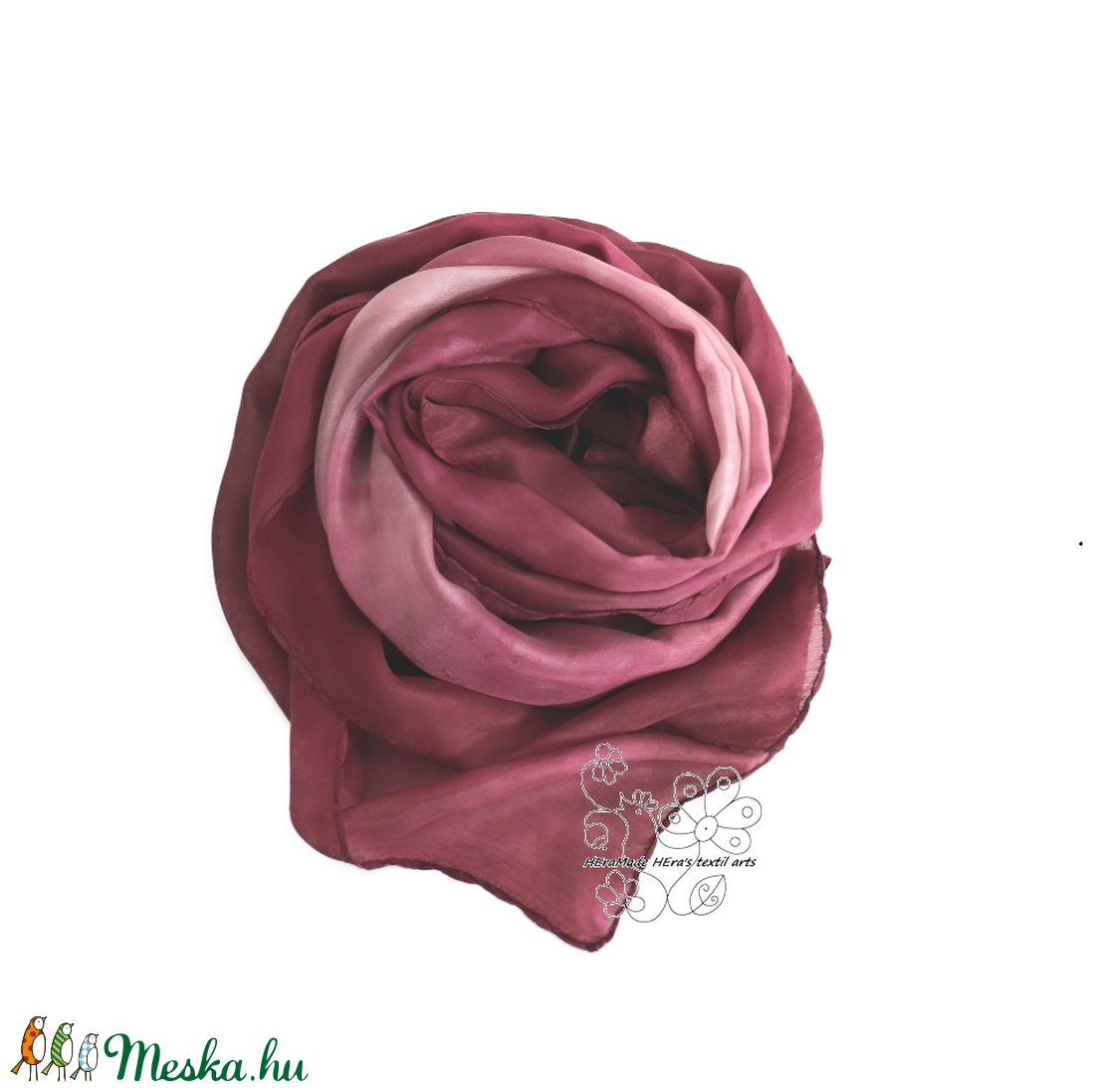 Bordó ombre elegáns hernyóselyem stóla - ruha & divat - sál, sapka, kendő - stóla - Meska.hu Bordó ombre elegáns hernyóselyem stóla - ruha & divat - sál, sapka, kendő - stóla - Meska.hu
