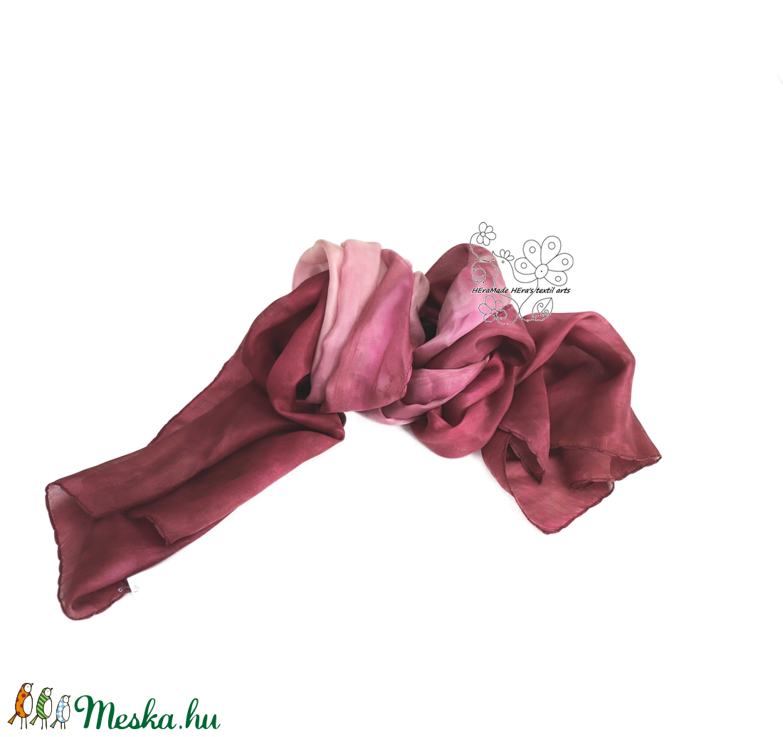 Bordó ombre elegáns hernyóselyem stóla - ruha & divat - sál, sapka, kendő - stóla - Meska.hu Bordó ombre elegáns hernyóselyem stóla - ruha & divat - sál, sapka, kendő - stóla - Meska.hu