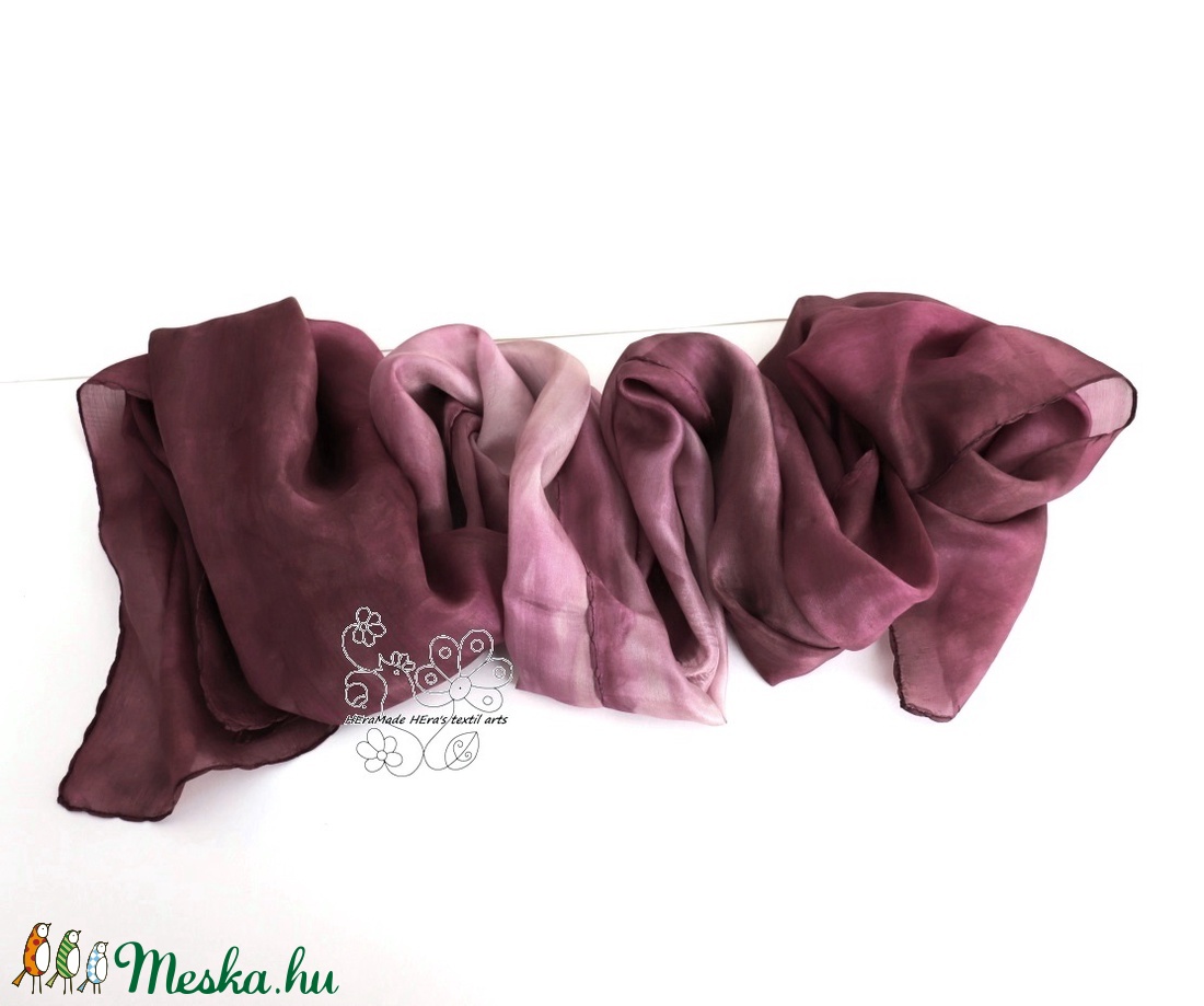 Őszi bordó ombre elegáns hernyóselyem stóla - ruha & divat - sál, sapka, kendő - stóla - Meska.hu Őszi bordó ombre elegáns hernyóselyem stóla - ruha & divat - sál, sapka, kendő - stóla - Meska.hu