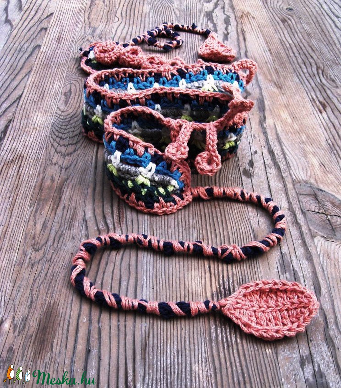 Horgolt boho öv (MINTA) - kellékek & szerszámok - Meska.hu Horgolt boho öv (MINTA) - kellékek & szerszámok - Meska.hu
