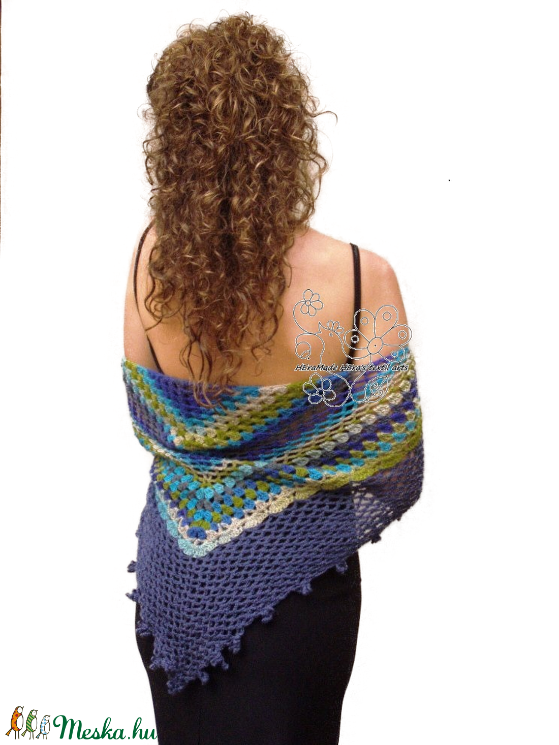 Horgolt boho kendő (MINTA) - diy (leírások) - szabásminta, útmutató - szabásminta, útmutató - Meska.hu Horgolt boho kendő (MINTA) - diy (leírások) - szabásminta, útmutató - szabásminta, útmutató - Meska.hu