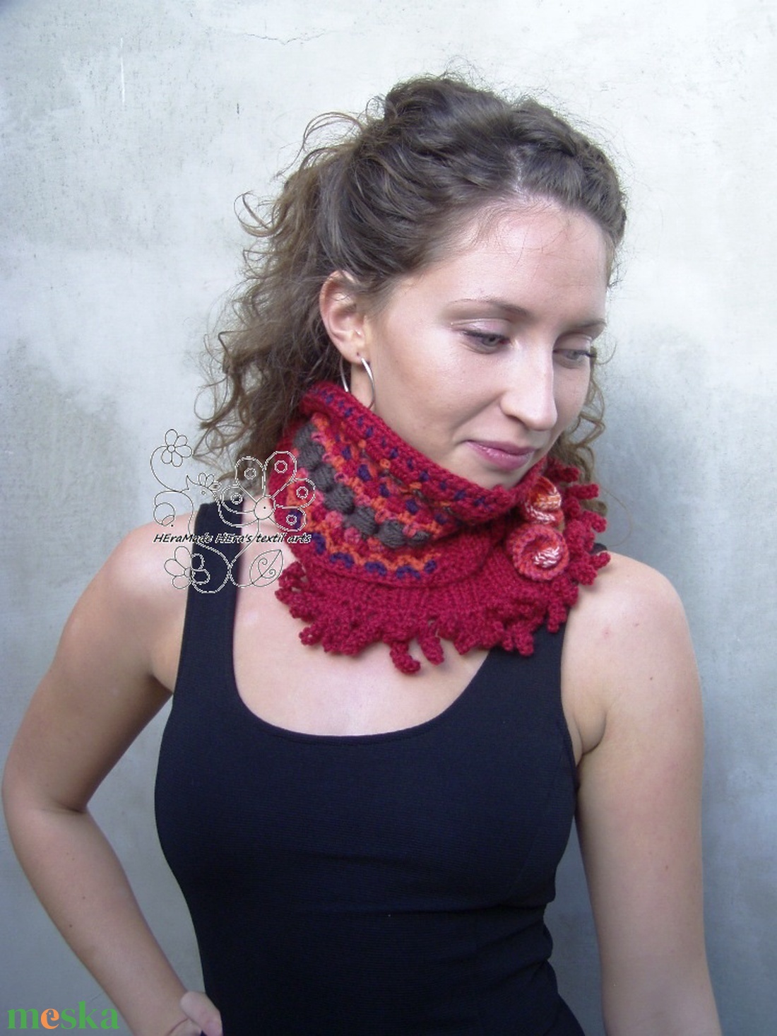 Piros boho kötött horgolt csősál öko gyapjú möbius sál rojtos - ruha & divat - sál, sapka, kendő - sál - Meska.hu Piros boho kötött horgolt csősál öko gyapjú möbius sál rojtos - ruha & divat - sál, sapka, kendő - sál - Meska.hu