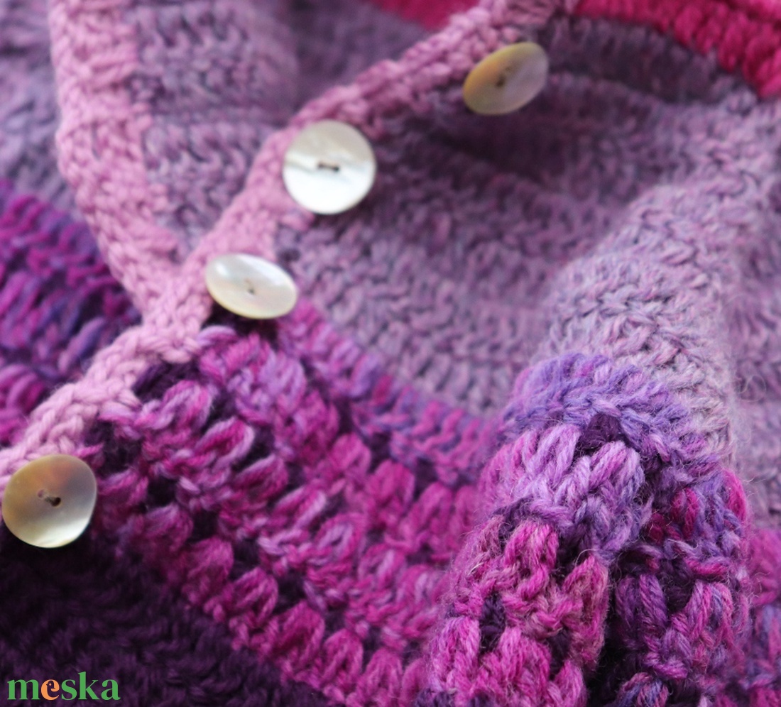 Pink horgolt kapucnis kabátka - ruha & divat - babaruha & gyerekruha - gyerek kabát, dzseki - Meska.hu Pink horgolt kapucnis kabátka - ruha & divat - babaruha & gyerekruha - gyerek kabát, dzseki - Meska.hu