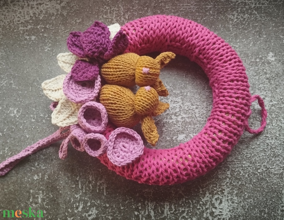 Pink húsvéti kopogtató ajtódísz dekoráció koszorú nyúlpárral - otthon & életmód - dekoráció - virágdísz és tartó - koszorú - Meska.hu Pink húsvéti kopogtató ajtódísz dekoráció koszorú nyúlpárral - otthon & életmód - dekoráció - virágdísz és tartó - koszorú - Meska.hu