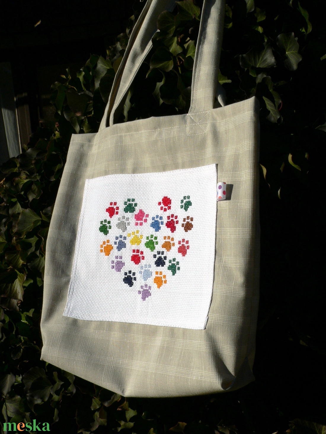 I LOVE CATS / DOGS. Vidám cicamancsos/kutyamancsos XXL shopper. - táska & tok - bevásárlás & shopper táska - shopper, textiltáska, szatyor - Meska.hu I LOVE CATS / DOGS. Vidám cicamancsos/kutyamancsos XXL shopper. - táska & tok - bevásárlás & shopper táska - shopper, textiltáska, szatyor - Meska.hu
