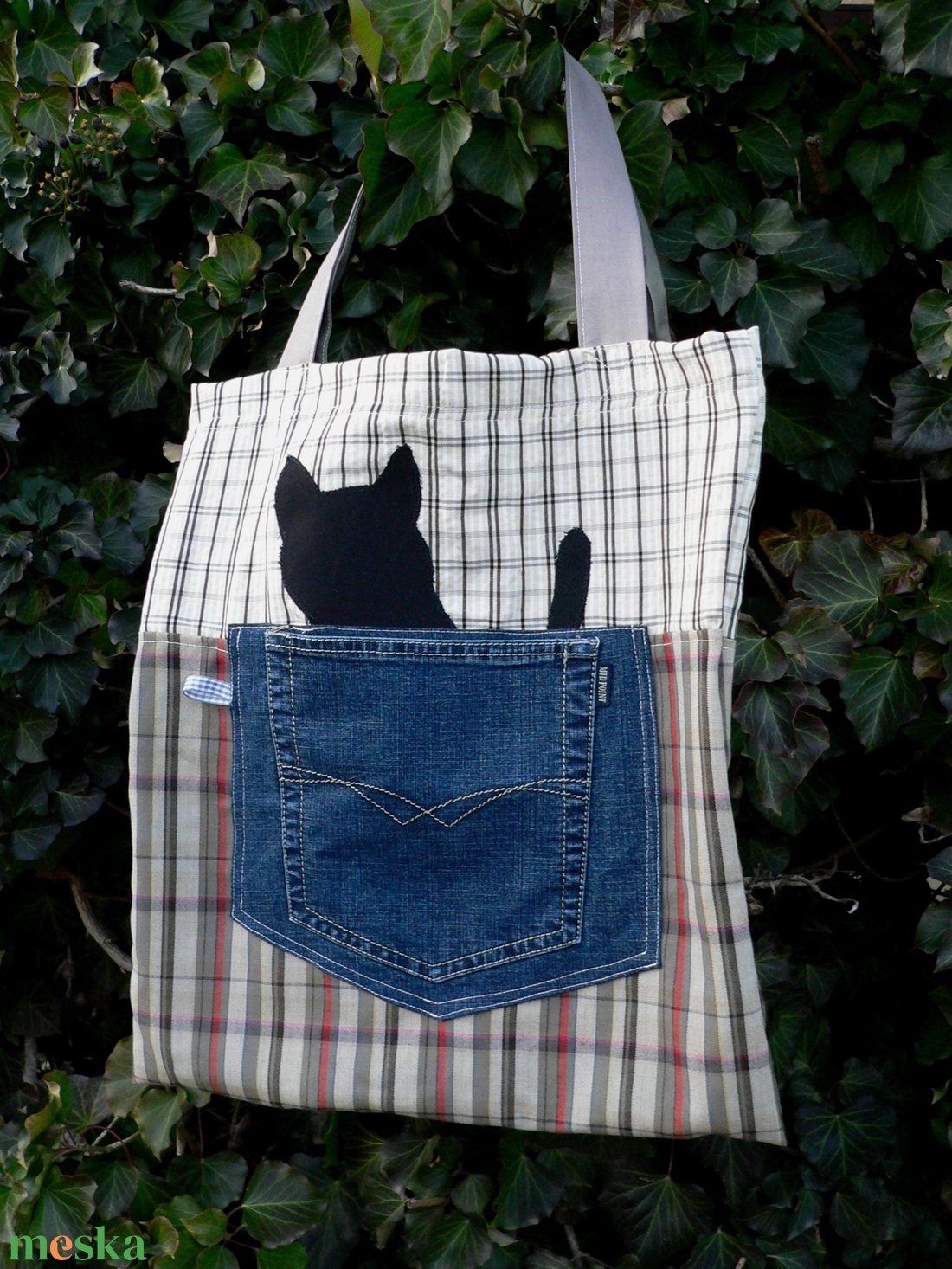 Fusion 48. / THE CAT. Shopper. - táska & tok - kézitáska & válltáska - nagy pakolós táska - Meska.hu Fusion 48. / THE CAT. Shopper. - táska & tok - kézitáska & válltáska - nagy pakolós táska - Meska.hu
