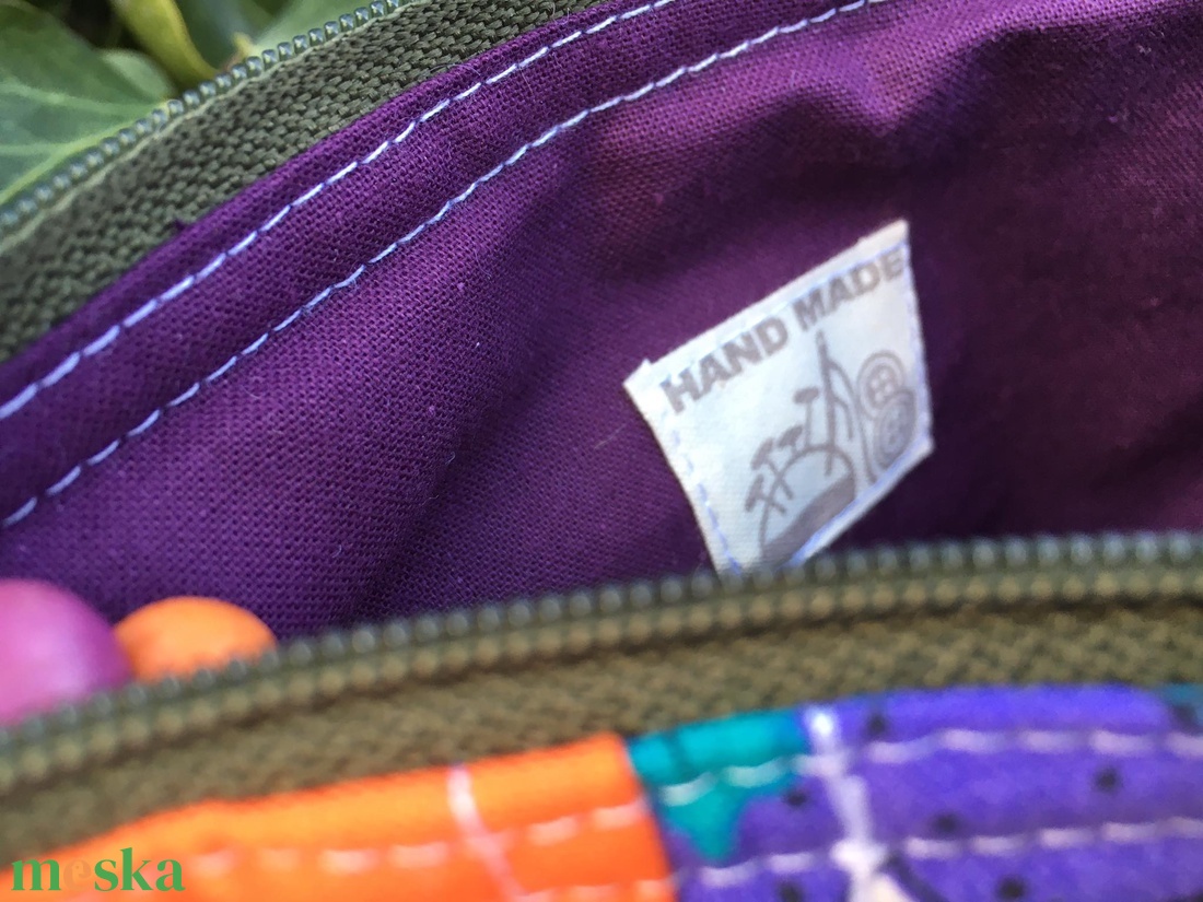 I LOVE COLOURS. Retro patchwork neszi.  - táska & tok - neszesszer - Meska.hu