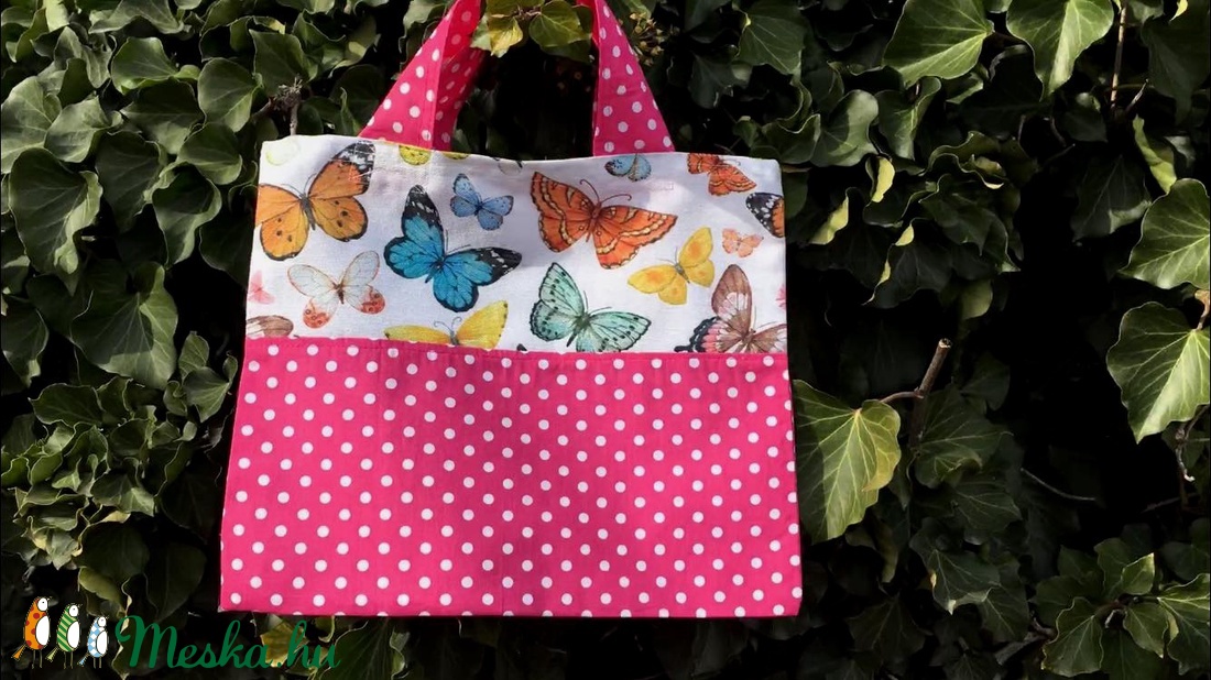 BUTTERFLIES. Mini-shopper tízórainak. No. 2. - - Meska.hu BUTTERFLIES. Mini-shopper tízórainak. No. 2. - - Meska.hu