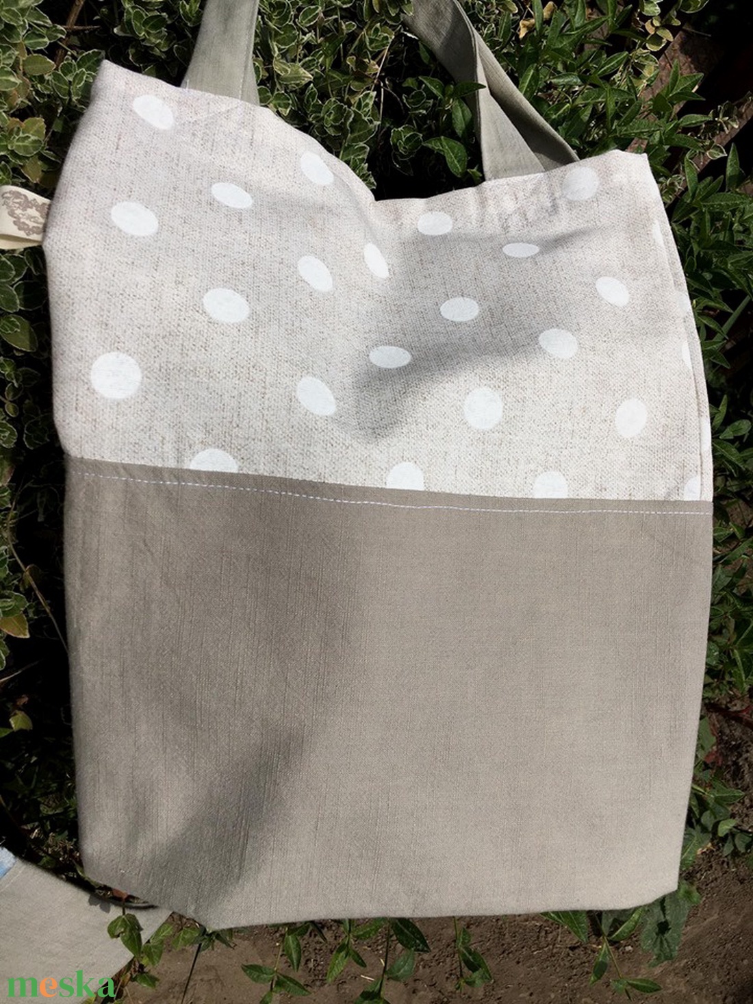PURE DOTS. Shopper. - táska & tok - bevásárlás & shopper táska - shopper, textiltáska, szatyor - Meska.hu PURE DOTS. Shopper. - táska & tok - bevásárlás & shopper táska - shopper, textiltáska, szatyor - Meska.hu