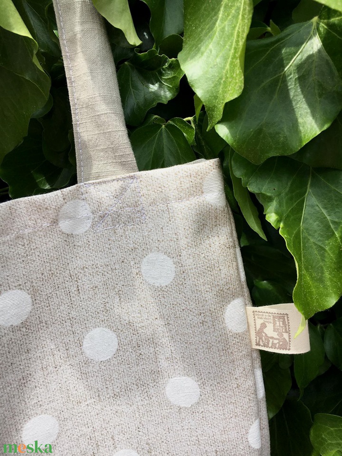 PURE DOTS. Shopper. - táska & tok - bevásárlás & shopper táska - shopper, textiltáska, szatyor - Meska.hu PURE DOTS. Shopper. - táska & tok - bevásárlás & shopper táska - shopper, textiltáska, szatyor - Meska.hu