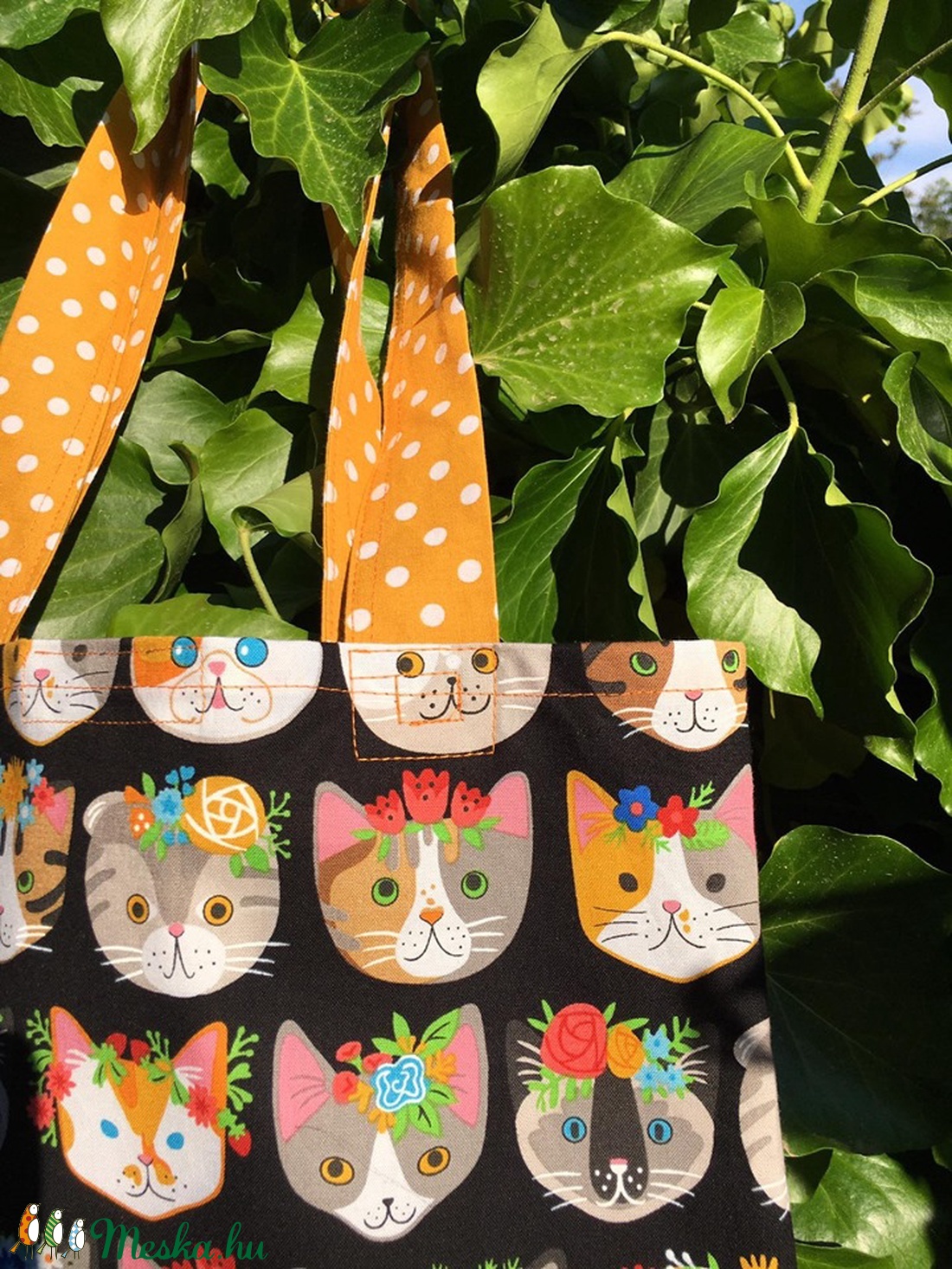 Whiskers, Tails, Cats. -----> Shopper macskaimádóknak :) - táska & tok - bevásárlás & shopper táska - shopper, textiltáska, szatyor - Meska.hu Whiskers, Tails, Cats. -----> Shopper macskaimádóknak :) - táska & tok - bevásárlás & shopper táska - shopper, textiltáska, szatyor - Meska.hu