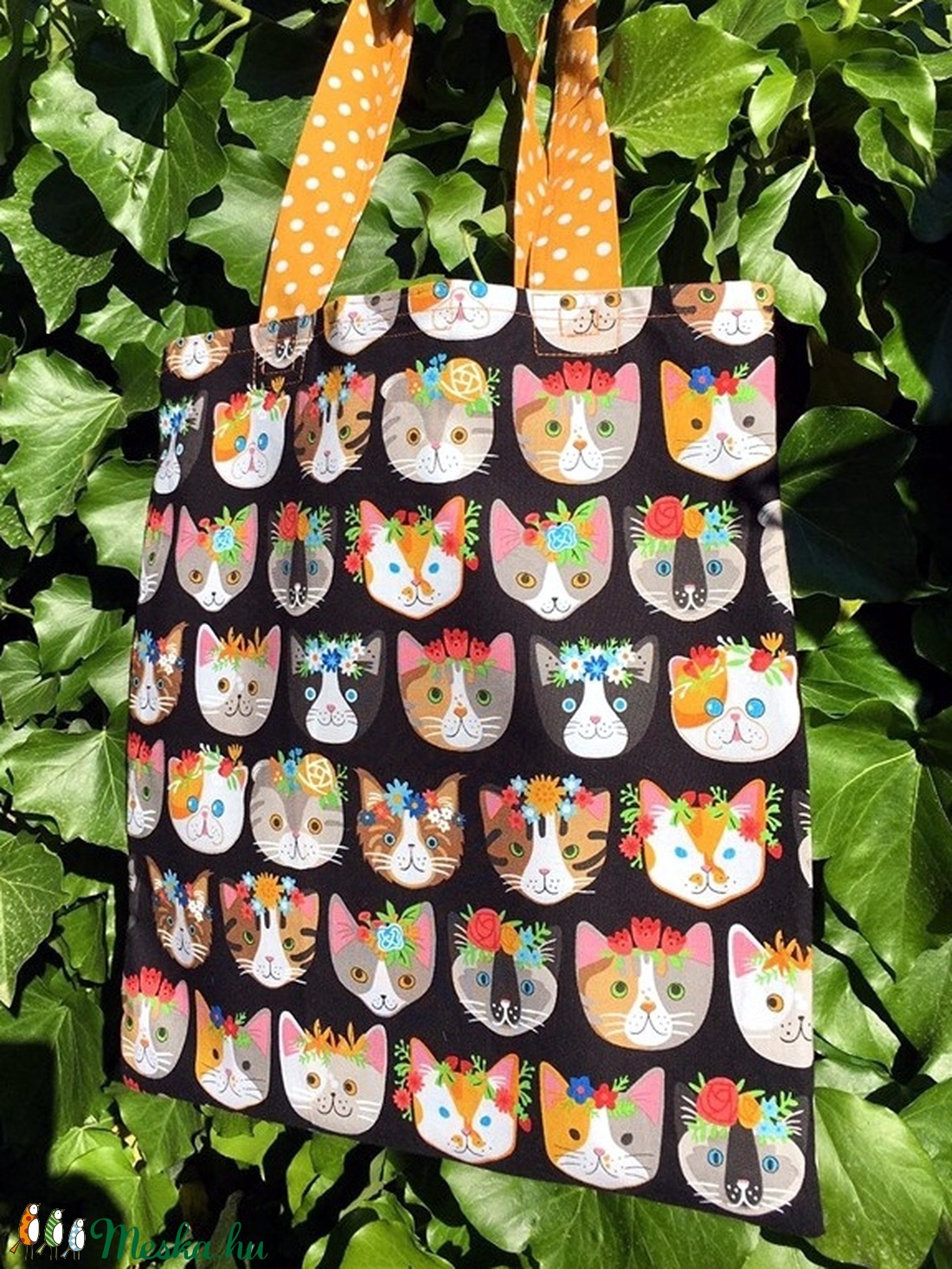 Whiskers, Tails, Cats. -----> Shopper macskaimádóknak :) - táska & tok - bevásárlás & shopper táska - shopper, textiltáska, szatyor - Meska.hu Whiskers, Tails, Cats. -----> Shopper macskaimádóknak :) - táska & tok - bevásárlás & shopper táska - shopper, textiltáska, szatyor - Meska.hu