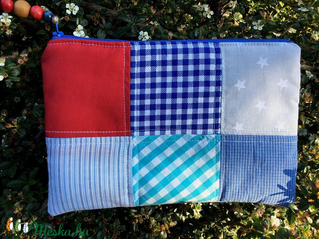BY THE LAKE. Patchwork neszi.  - táska & tok - neszesszer - Meska.hu