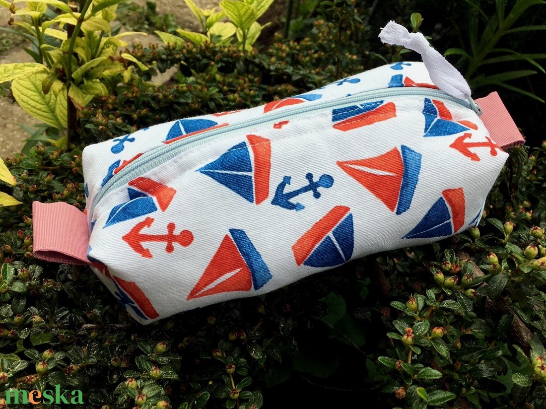 BALATON. Tolltartó/neszeszer. - otthon & életmód - papír, írószer - tolltartó & ceruzatekercs - Meska.hu