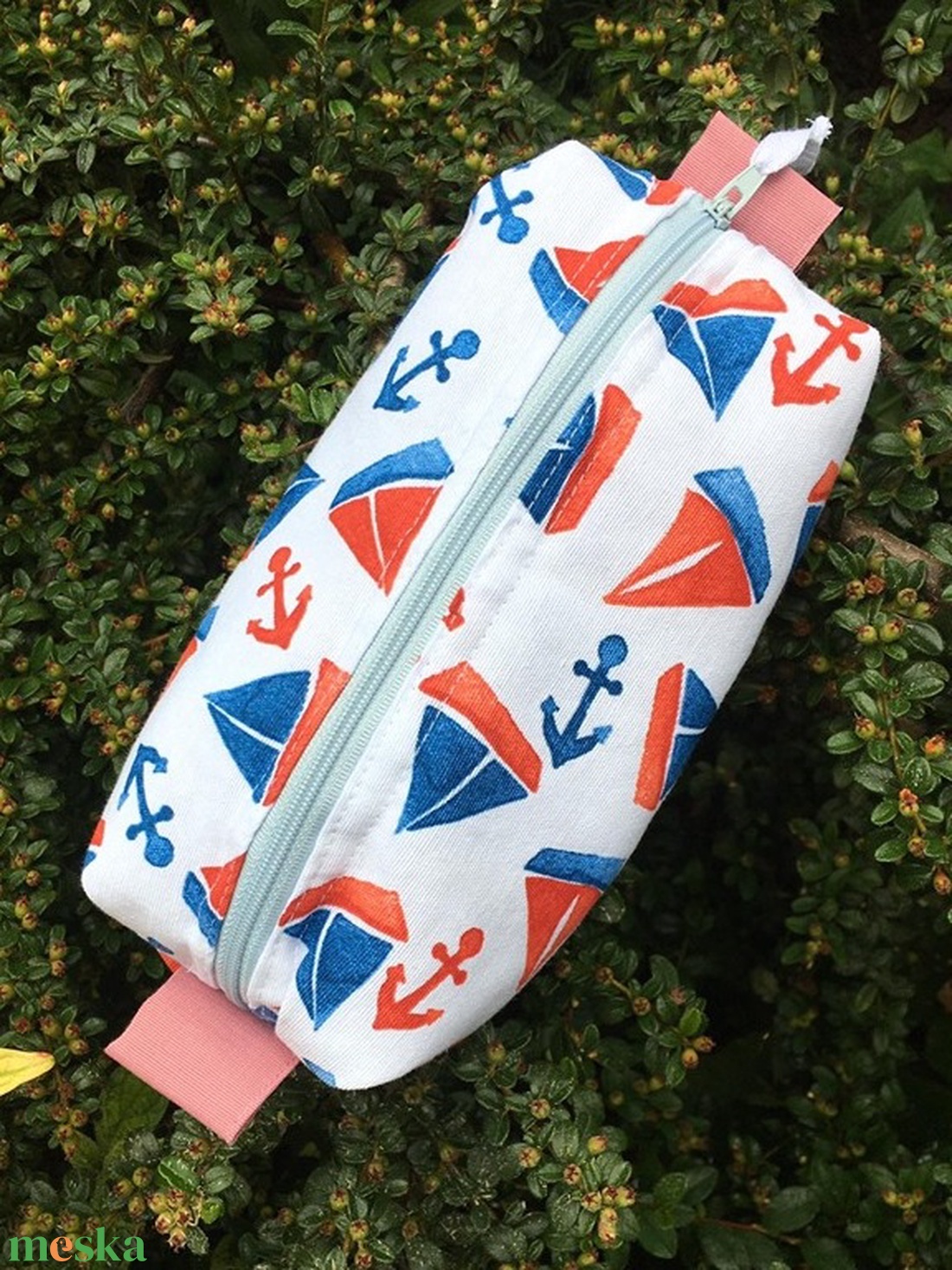 BALATON. Tolltartó/neszeszer. - otthon & életmód - papír, írószer - tolltartó & ceruzatekercs - Meska.hu