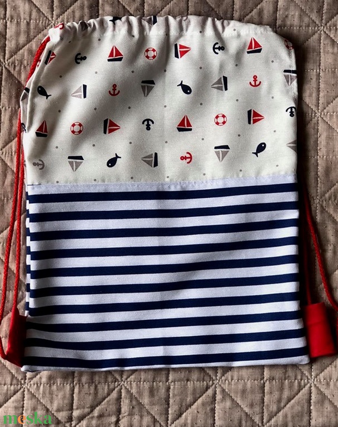 SAILOR'S. Tornazsák/gymbag - táska & tok - hátizsák - tornazsák, gymbag - Meska.hu SAILOR'S. Tornazsák/gymbag - táska & tok - hátizsák - tornazsák, gymbag - Meska.hu