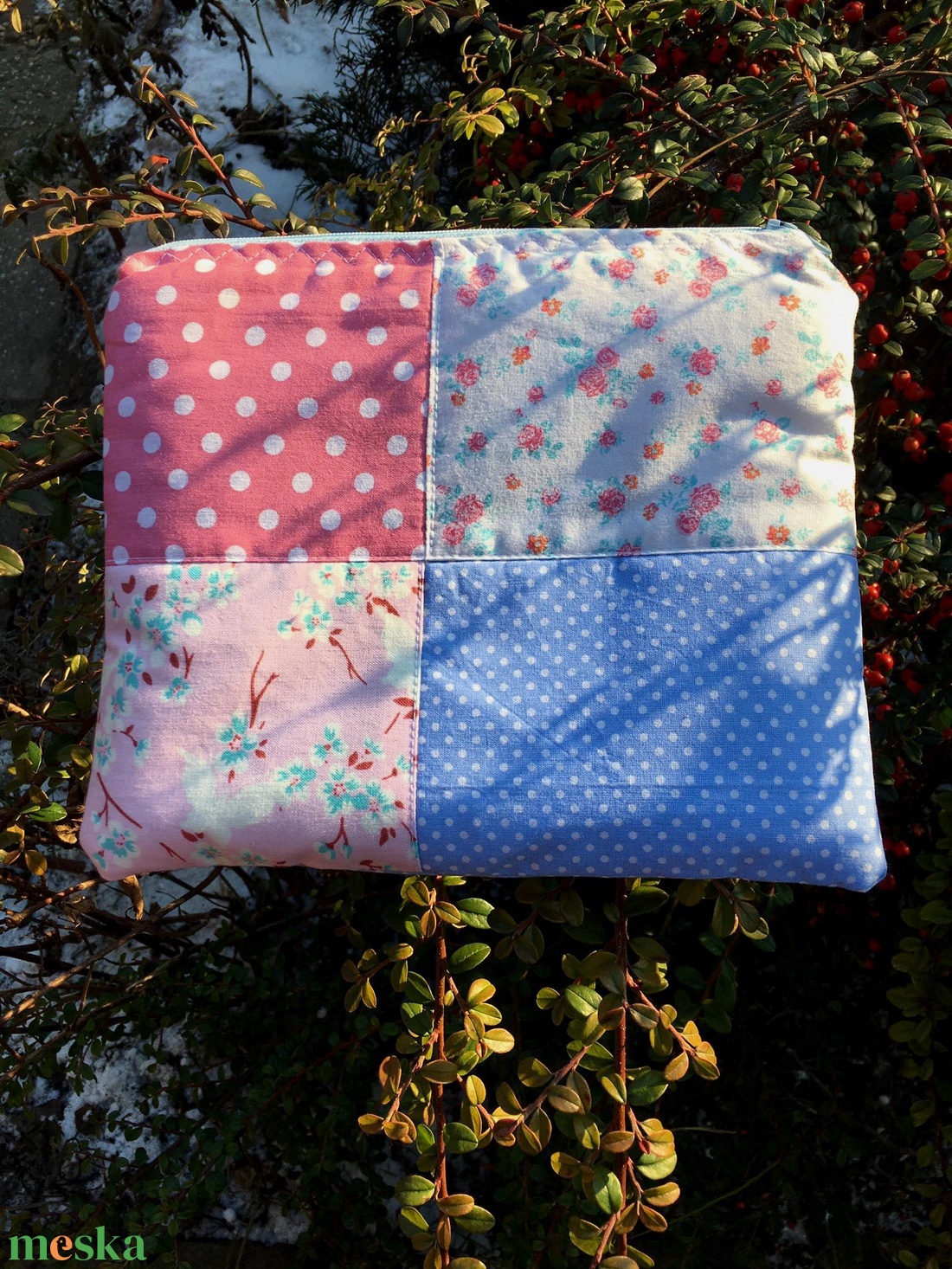 I LOVE PASTELS. Patchwork neszi.  - táska & tok - neszesszer - Meska.hu