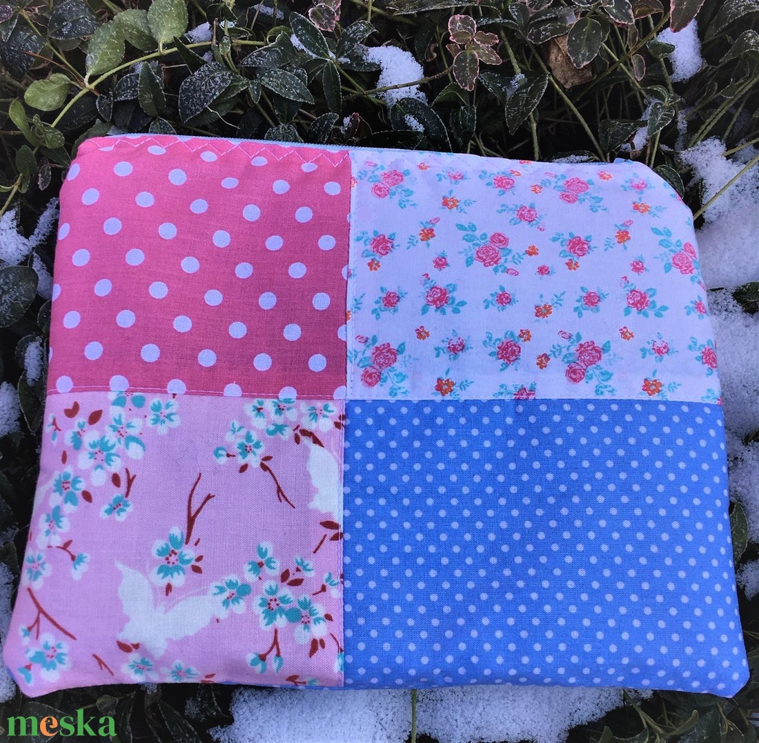 I LOVE PASTELS. Patchwork neszi.  - táska & tok - neszesszer - Meska.hu