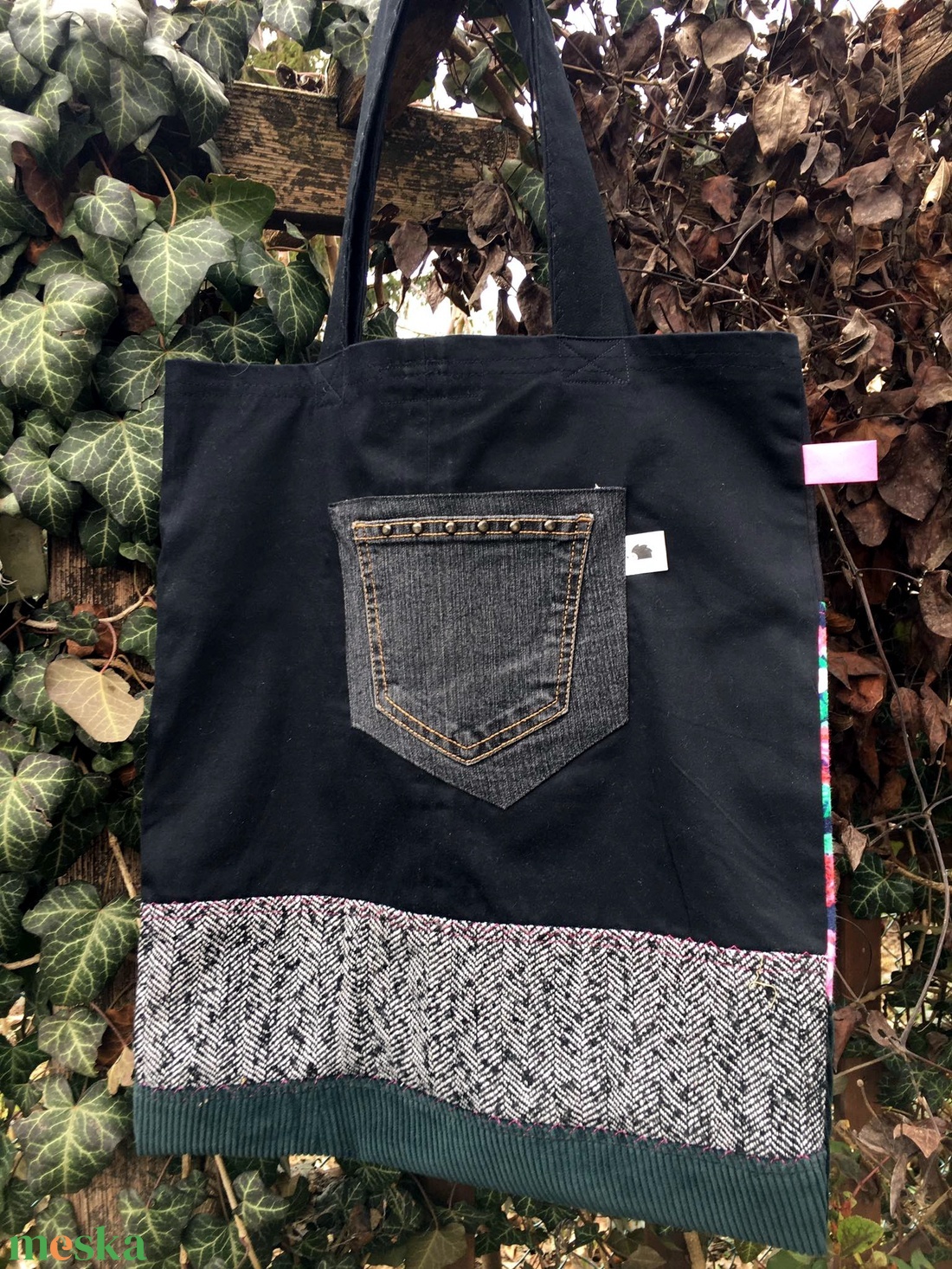TWILIGHT. Vintage shopper. - táska & tok - bevásárlás & shopper táska - shopper, textiltáska, szatyor - Meska.hu TWILIGHT. Vintage shopper. - táska & tok - bevásárlás & shopper táska - shopper, textiltáska, szatyor - Meska.hu