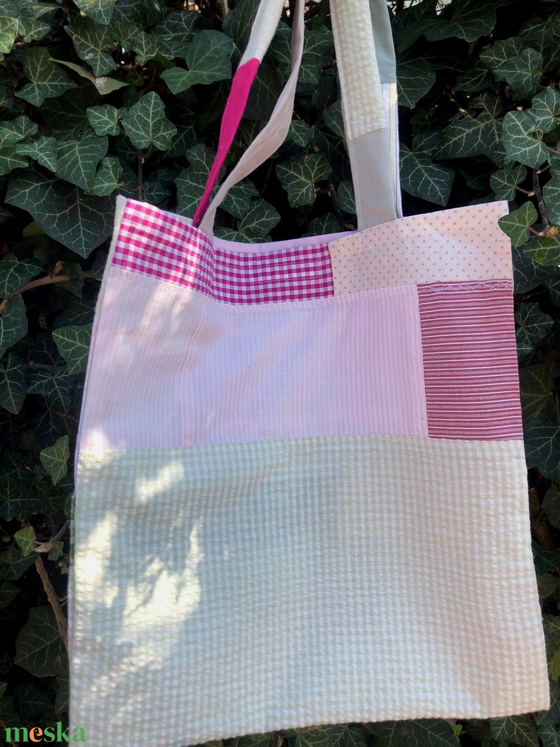 FUSION 75. Patchwork shopper kertészeknek. - táska & tok - bevásárlás & shopper táska - shopper, textiltáska, szatyor - Meska.hu FUSION 75. Patchwork shopper kertészeknek. - táska & tok - bevásárlás & shopper táska - shopper, textiltáska, szatyor - Meska.hu