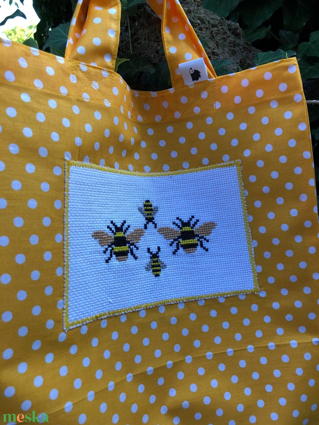 HAPPY BEE. Méhecskés shopper. - táska & tok - bevásárlás & shopper táska - shopper, textiltáska, szatyor - Meska.hu HAPPY BEE. Méhecskés shopper. - táska & tok - bevásárlás & shopper táska - shopper, textiltáska, szatyor - Meska.hu