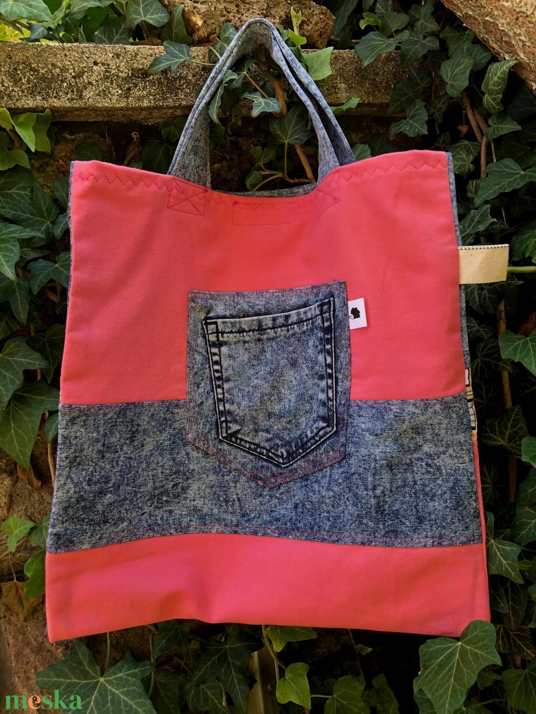 FUSION 76. Párzsi cicás shopper. - táska & tok - bevásárlás & shopper táska - shopper, textiltáska, szatyor - Meska.hu FUSION 76. Párzsi cicás shopper. - táska & tok - bevásárlás & shopper táska - shopper, textiltáska, szatyor - Meska.hu