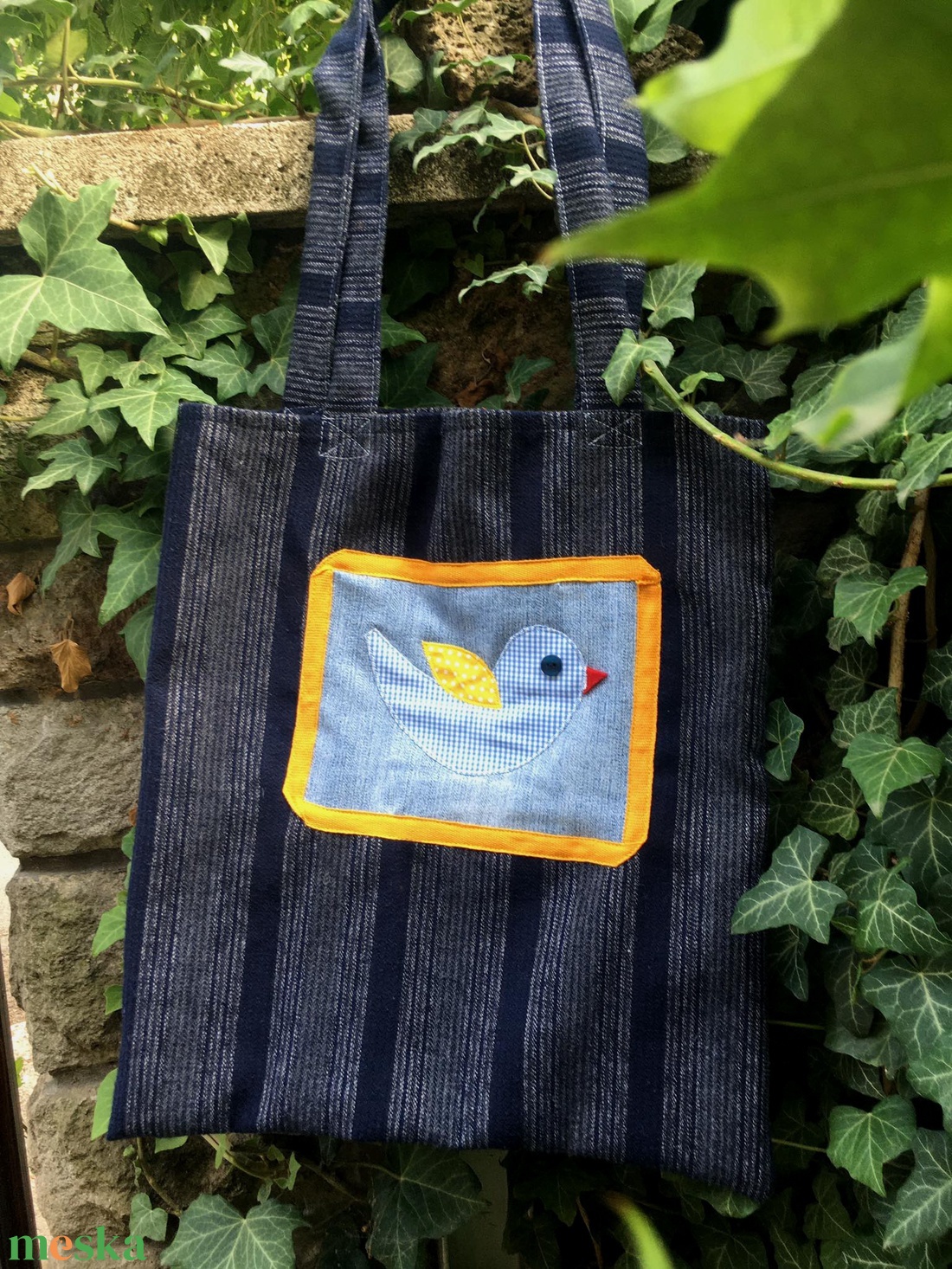 THE BLUE BIRD. Shopper. - táska & tok - bevásárlás & shopper táska - shopper, textiltáska, szatyor - Meska.hu THE BLUE BIRD. Shopper. - táska & tok - bevásárlás & shopper táska - shopper, textiltáska, szatyor - Meska.hu