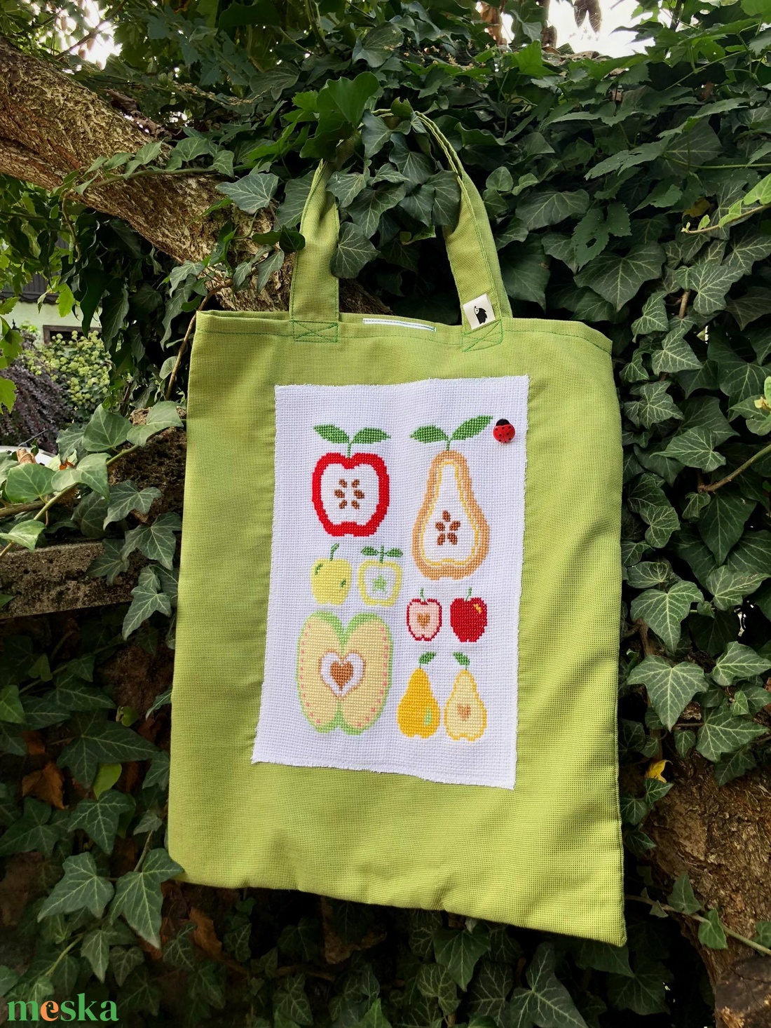 HAPPY HARVEST. Vidám gyümölcsös shopper. - táska & tok - bevásárlás & shopper táska - shopper, textiltáska, szatyor - Meska.hu HAPPY HARVEST. Vidám gyümölcsös shopper. - táska & tok - bevásárlás & shopper táska - shopper, textiltáska, szatyor - Meska.hu